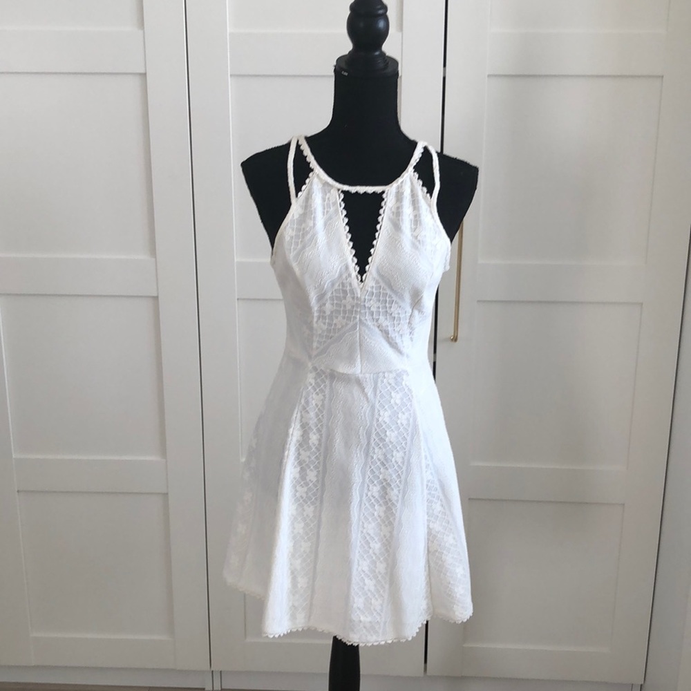 Free People lace skater style dress